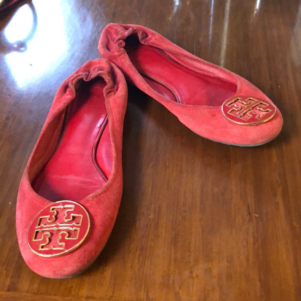 Red Tory Burch Flats
